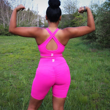 Load image into Gallery viewer, &quot;SOL&quot; Set - Hot Pink - Maddie Styles Fitness
