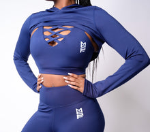 Load image into Gallery viewer, BAD GAL SET- NAVY BLUE