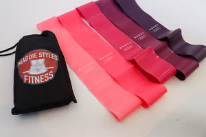 "Hot Girl" Resistance Bands - Maddie Styles Fitness