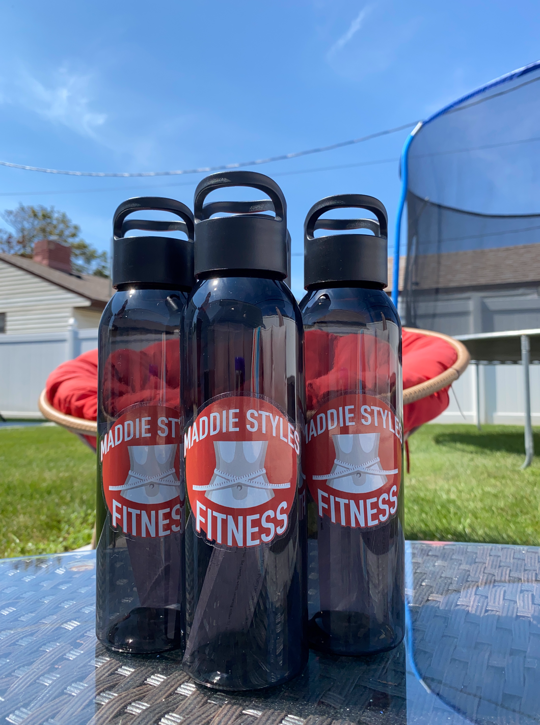 MSF 22 oz. Water Bottle - Maddie Styles Fitness