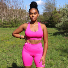 Load image into Gallery viewer, &quot;SOL&quot; Set - Hot Pink - Maddie Styles Fitness
