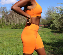 Load image into Gallery viewer, &quot;SOL&quot; Set - Bright Orange - Maddie Styles Fitness
